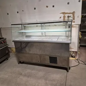 (Runs and Cools) RPI Refrigerated Display Case on Casters with Lighting - Model # VICD5-20-R-SL-S...