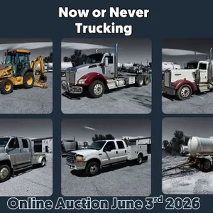 Don't Miss Out on the Now or Never Trucking Auction