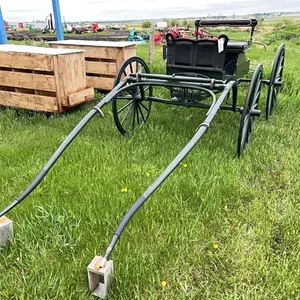 VINTAGE HORSE DRAWN BUGGY