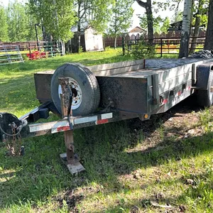 SNAKE RIVER 18' T/A FLAT DECK TRAILER