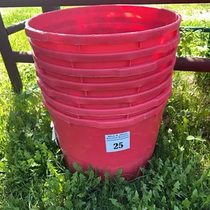 7 - EMPTY MINERAL TUBS