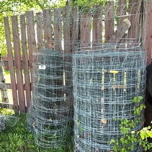 PARTIAL ROLLS OF 5'H PAGE WIRE GAME FENCE