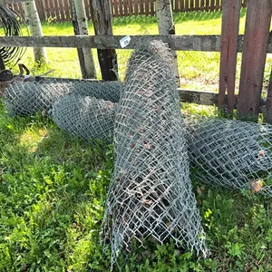 3 - ROLLS OF 6'H USED CHAIN LINK FENCE
