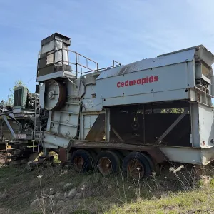 Cedar Rapids 3242 Primary Jaw Crusher /WAS RUNNING IN 2022 sold as is