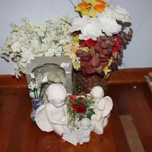 Artificial Flowers and Vases