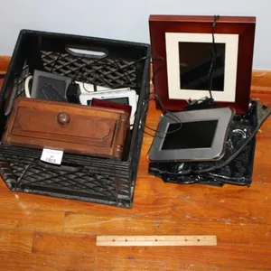 Dresser Glove Box, Frames, Bag, and More