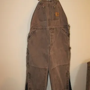 Carhartt Bib Coveralls, Size 36x30