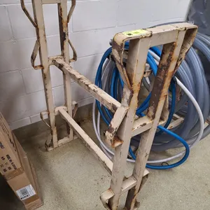 5 Metal Oak Barrel Racks