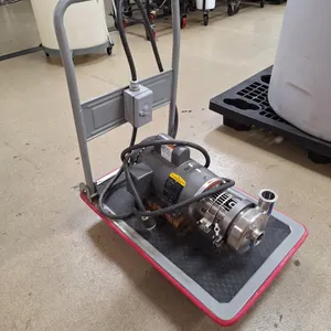 SPX Transfer Pump with Hose and Cart, 2 HP, 115/230V, 1 PH
