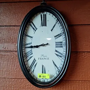 Wall Clock, 13"x21"