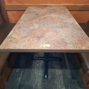 6 Dining Tables, 48"x27"x30" (were used in booths)