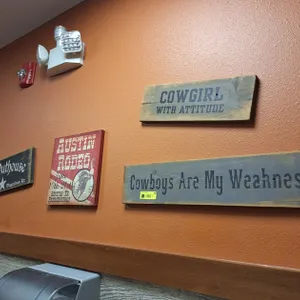 Assorted Decor/Signs in Room