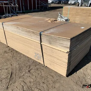 Quantity of (50) 1/2'' 4x8 Douglas Fir 5-Ply Smooth Overlay 1 Side No-Stamp Plywood (Unused)
 UNRESERVED