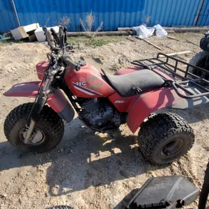 1985 Honda Sx 250X ATV with Front and Rear Cargo Racks Not Running Stored Indoors from Estate