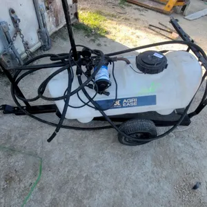Agri-Ease Tow-Behind Sprayer with Pump, Hose, and Spray Boom