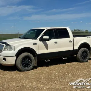 2008 FORD F150 LARIAT CREW CAB PICKUP