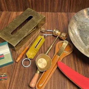 Vintage Tableware, Tools, and Gucci Boxed Decorative Items
