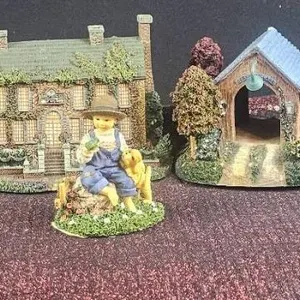 Thomas Kinkade Hawthorne Village Collectibles with Certificates of Authenticity