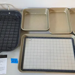 New Curtis Stone 6-Piece Bakeware Set Including Large Roast Pan