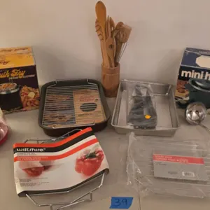 Kitchen Items: Mini Hot Pot, Quick Fry, Utensils, and More