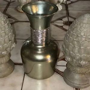 Decorative Vases and Finials in Various Designs and Materials
