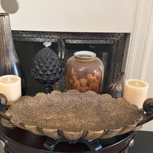 Decorative Lot Including Vase, Bowl, Candles, and Accessories