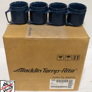 48 ALADDIN 8 OZ EVENING BLUE MUGS