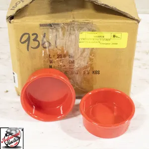 24 JOHNSON ROSE 3 OZ RED SMOOTH RAMEKIN