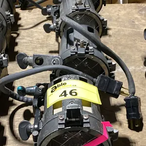 GROUP OF 4 STRAND QUARTZCOLOR PROFESSIONAL STUDIO/THEATER/CINEMA LIGHTING FIXTURES