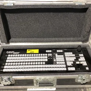 NEWTEK TRICASTER TCXD850 CS LIVE PRODUCTION CONTROL SURFACE PANEL IN ROAD CASE
