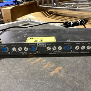 TDM 24CX-4 STEREO 3 WAY/QUAD 2 WAY ELECTRONIC CROSSOVER