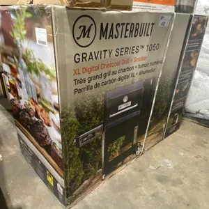 MASTERBUILT MODEL MB20041220. GRAVITY SERIES 1050 DIGITAL SMART CHARCOAL GRILL + SMOKER