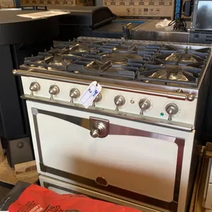 LA CORNUE CORNUF 90 ALBERTINE 36, 36" DUAL FUEL RANGE WITH 5 GAS BURNERS, ELECTRIC CONVECTION OVEN