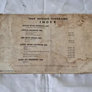 1969 Wiring Diagram Book American Motors  /