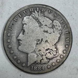1884 Morgan Silver Dollar