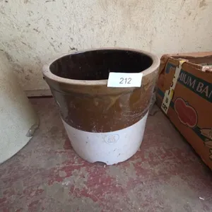 Vintage Stoneware Crock Pot 212