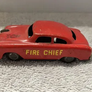 Tin Fire Car - 1/64th
