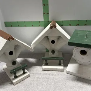 Three Bird Houses