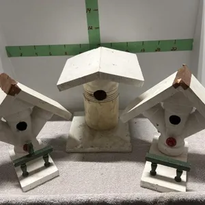 Three Bird Houses