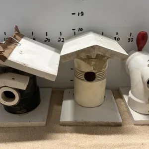 Three Bird Houses