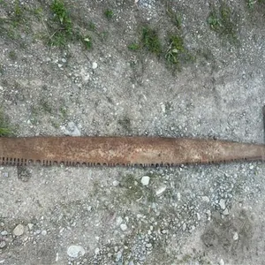 Antique cross cut saw
