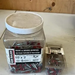 Roofing screws red