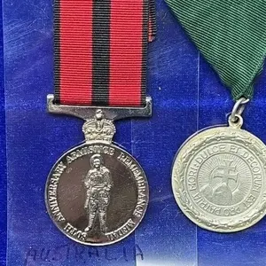 Commemorative Hungarian Sports Prize Medal & Lest