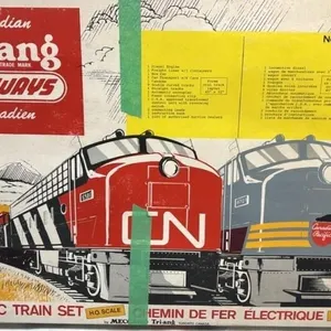Vintage Meccano Tri-Ang HO Scale Model Railway set
