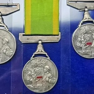 3pc Czechoslovak Medal for Service to the Homeland