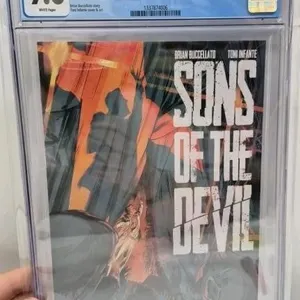 CGC Image Sons Of The Devil Comic No.5