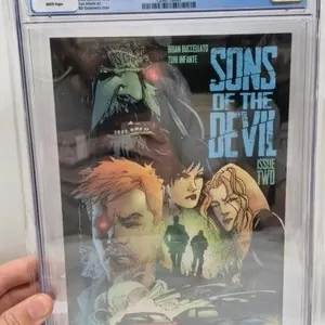 CGC Image Sons Of The Devil Comic No.2 Grade 9.8 V