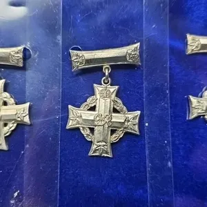3pc Canadian Memorial Cross-Style Silver Cross Min