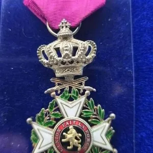 Belgian Order of Leopold-Style Military Decoration