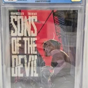 CGC Image Sons Of The Devil Comic No.3 Grade
